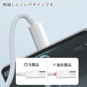 USB typeC ケーブル 1m 急速 高品...の詳細画像3
