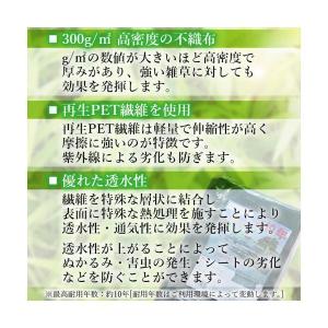 防草シート 高密度 300G 1m×30m 耐...の詳細画像3