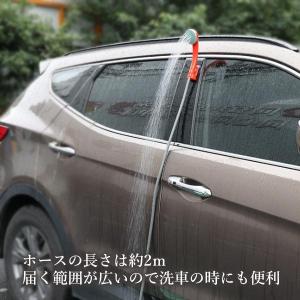 ポータブルシャワー オレンジ アウトドア 簡易...の詳細画像4