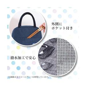 ランチバッグ 保温バッグ 保冷バッグ レッド ...の詳細画像4