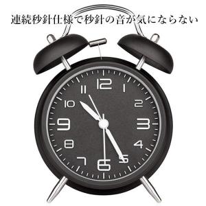 目覚まし時計 ブラック 起きれる大音量 子供 ...の詳細画像3