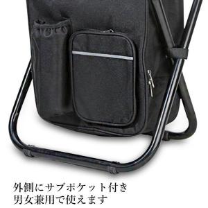 リュック チェア ザック 2WAY 保冷バック...の詳細画像4