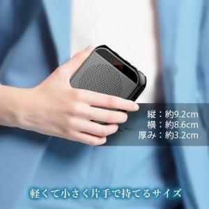 拡声器 ワイヤレス マイク 小型 ハンズフリー...の詳細画像2