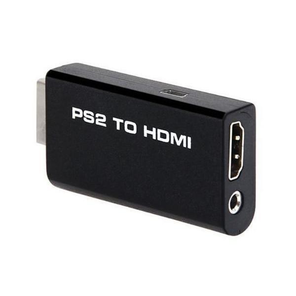 PS2 HDMI 変換 アダプタ ブラック コンバーター PlayStation2 プレステ2 簡単...