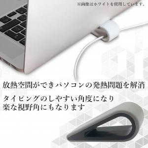 ノートパソコン グレー スタンド 冷却台 放熱...の詳細画像2