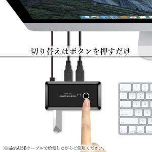 USB切り替え機 USB切替器 PC 手動切替...の詳細画像2