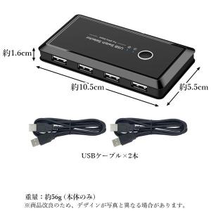 USB切り替え機 USB切替器 PC 手動切替...の詳細画像4