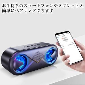 スピーカー ブラック Bluetooth 無線...の詳細画像3