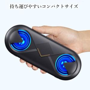 スピーカー ブラック Bluetooth 無線...の詳細画像4