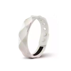 静電気除去 ブレスレット  ホワイト シリコン 防水 静電気防止 帯電防止 対策 車 運動 腕輪 メンズ レディース  ((S