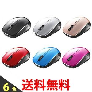 BUFFALO バッファロー 無線(2.4GHz) BlueLEDマウス 3ボタン ワイヤレスマウス 両利き仕様 BSMBW105