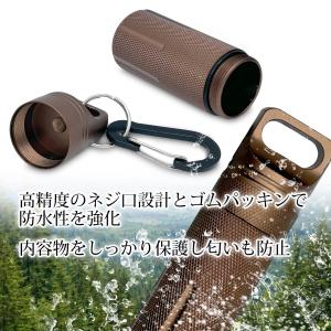 携帯灰皿 防水 おしゃれ 密閉 大容量 におわ...の詳細画像2