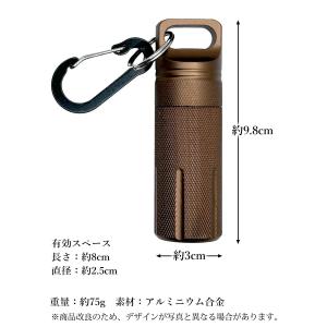携帯灰皿 防水 おしゃれ 密閉 大容量 におわ...の詳細画像5