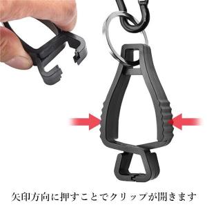2個セット ゴルフ グローブホルダー グローブ...の詳細画像3