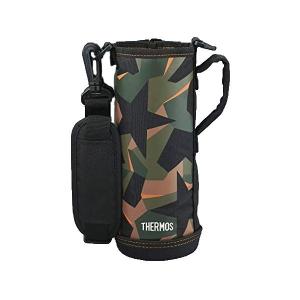 サーモス FJJ-1000WF GR-C ハンディポーチ グリーンカモフラージュ 水筒カバー ボトルケース THERMOS