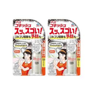 アース製薬 ゴキッシュ スッ、スゴい! 120 プッシュ 2個 アース製薬 ゴキッシュ スッ、スゴい! 120 プッシュ 2個