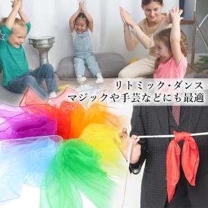 リトミックスカーフ シフォンスカーフ 10色 ...の詳細画像2