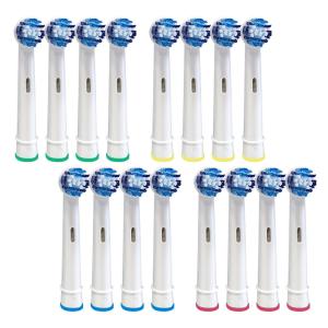 ブラウン オーラルB 替えブラシ SB-20A 16本セット 電動歯ブラシ 互換 交換用 ((S
