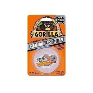 3個セット 呉工業 ゴリラ強力両面テープ クリア 254mm×152m Gorilla Glue