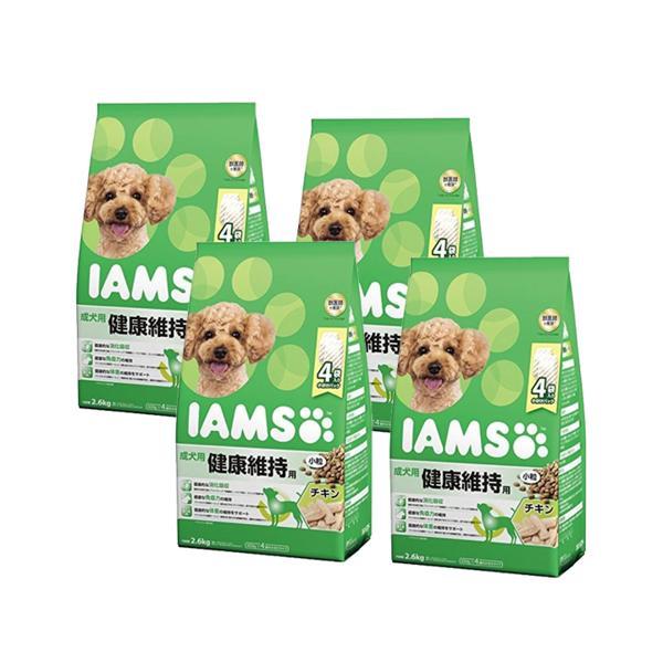 4個セット マースジャパン アイムス ドッグフード成犬用 健康維持用 小粒 チキン 2.6kg ドラ...