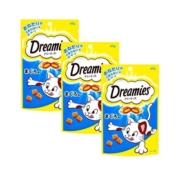 3個セット ドリーミーズ まぐろ味 60g 猫 おやつ 間食 スナック