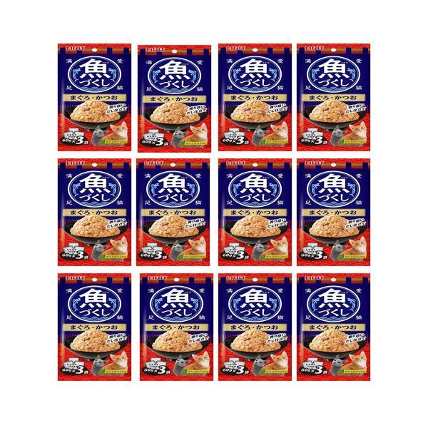 12個セット いなば 魚づくし まぐろ かつお 60g×3袋入