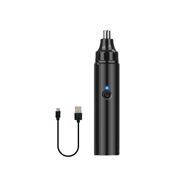 鼻毛カッター エチケットカッター 女性用 男性用 鼻毛 カッター シェーバー USB充電式 ブラック...