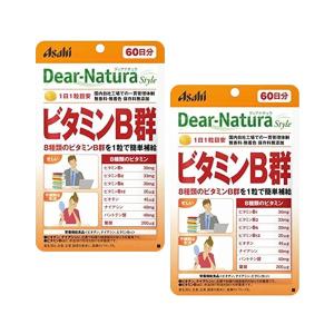 2個セット アサヒ ディアナチュラスタイル ビタミンB群 60日分 60粒 パウチ｜ベストワン