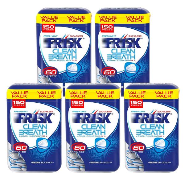 5個セット クラシエ フリスククリーン ブレスボトル  フレッシュミント 105g FRISK