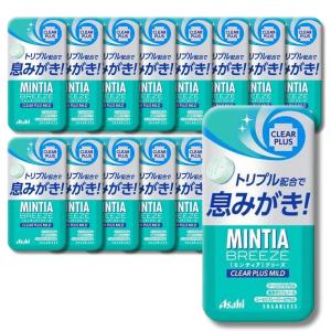 16個セット アサヒグループ食品 ミンティアブリーズ クリアプラスマイルド 30粒｜ベストワン