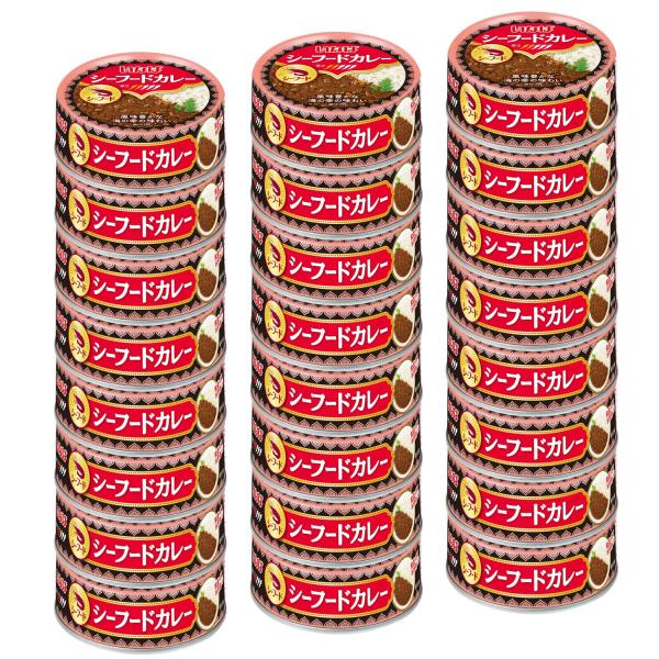 24個セット いなば食品 シーフードカレー 75g