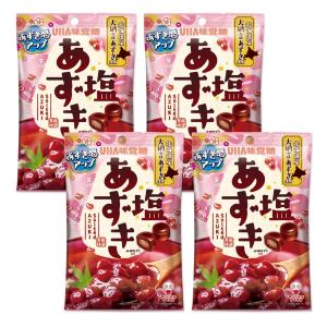 4個セット UHA味覚糖 塩あずき 109g