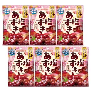 6個セット UHA味覚糖 塩あずき 109g