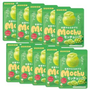 10個セット UHA味覚糖 モッチュ シャインマスカット味 45g