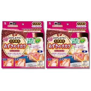 2個セット 小林製薬 桐灰 あずきのチカラ どこでもベルト 1個  温熱・蒸気リラックス用品 電子レンジで加熱 繰り返し使用可能｜ベストワン
