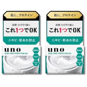 2個セット ファイントゥデイ UNO(ウーノ) 薬用 アクネケア パーフェクションジェル 90g メンズコスメ