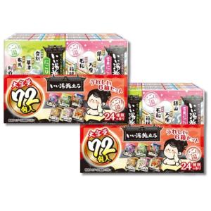 2個セット 白元アース いい湯旅立ち 薬用入浴剤 大容量パック にごり湯タイプ 24種類の香り 25g×72包入