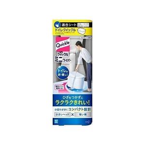 2個セット 花王 クイックル ミニワイパー トイレ床掃除用 Kao