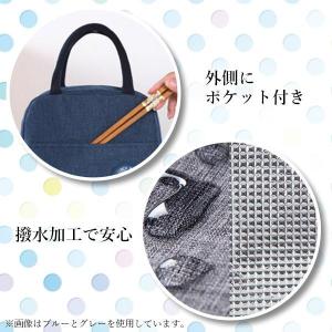 2個セット ランチバッグ 保温バッグ 保冷バッ...の詳細画像4