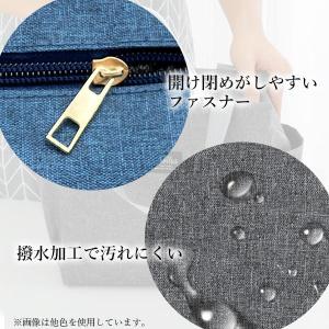 ランチバッグ 保冷バッグ ブラック 保冷 撥水...の詳細画像5