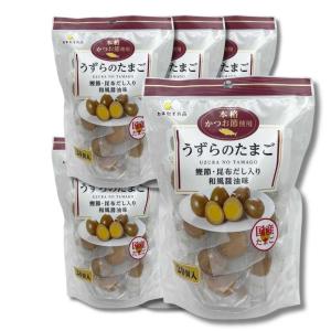 6個セット カネセイ食品 うずらのたまご 醤油味 20個 味付け うずらの卵 おつまみ お弁当 お土産｜ベストワン