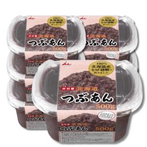 6個セット 井村屋 北海道つぶあん 500g