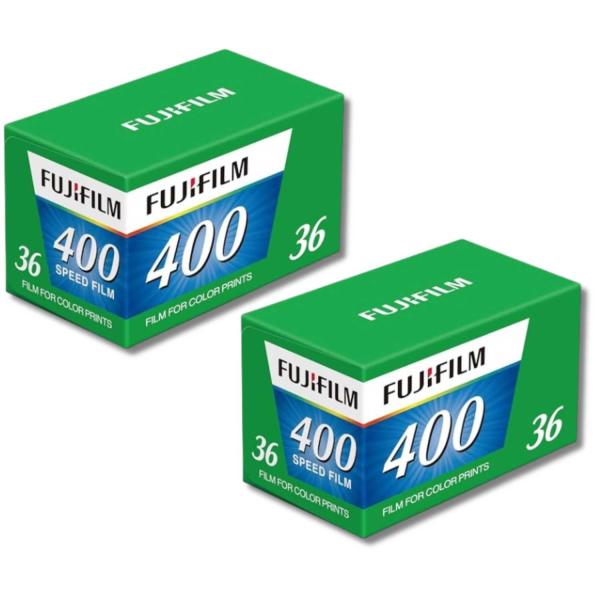2個セット 富士フイルム 35mmカラーネガフイルム 単品 135 400 EC 36EX1 フジカ...