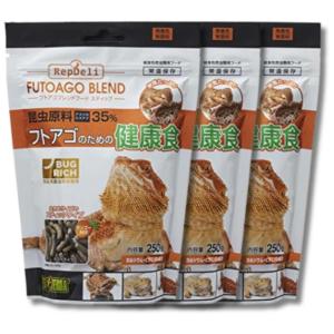 3個セット ジェックス フトアゴブレンドフード スティック 250g GEX
