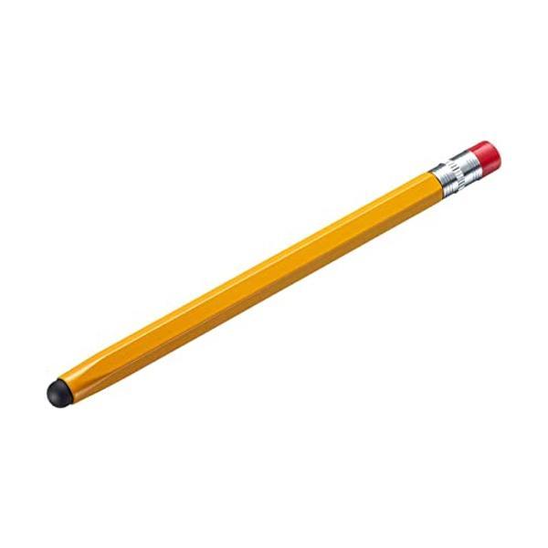 サンワサプライ PDA-PEN53D シリコンゴムタッチペン（オレンジ・鉛筆型）
