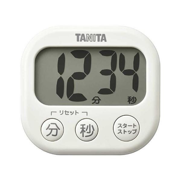 タニタ TD429IV 抗菌でか見えタイマー アイボリー TANITA キッチンタイマー