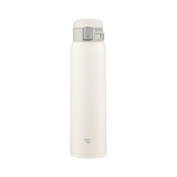 象印 水筒 直飲み ワンタッチオープン ステンレスマグ 600ml ペールホワイト SM-SF60-...