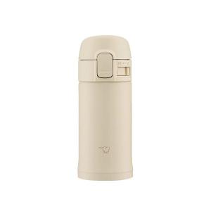 象印 (ZOJIRUSHI) 水筒 ワンタッチ ステンレスマグ 0.2L ベージュ SM-PD20-CM｜bestone1