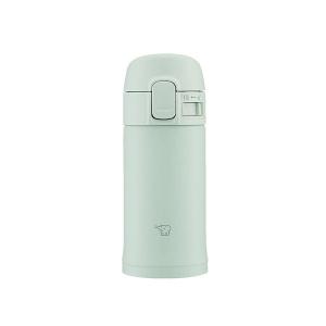 象印 (ZOJIRUSHI) 水筒 ワンタッチ ステンレスマグ 0.2L セージグリーン SM-PD20-GM 200ml｜bestone1