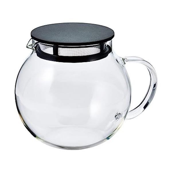 ハリオ JPL-60-B ジャンピングリーフポット ブラック 600ml 日本製 HARIO ティー...
